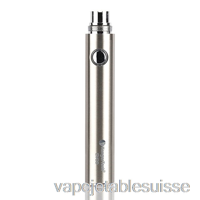 Vape Suisse Kanger Evod 650mah / 1000mah Batterie 1000mah - Acier Inoxydable